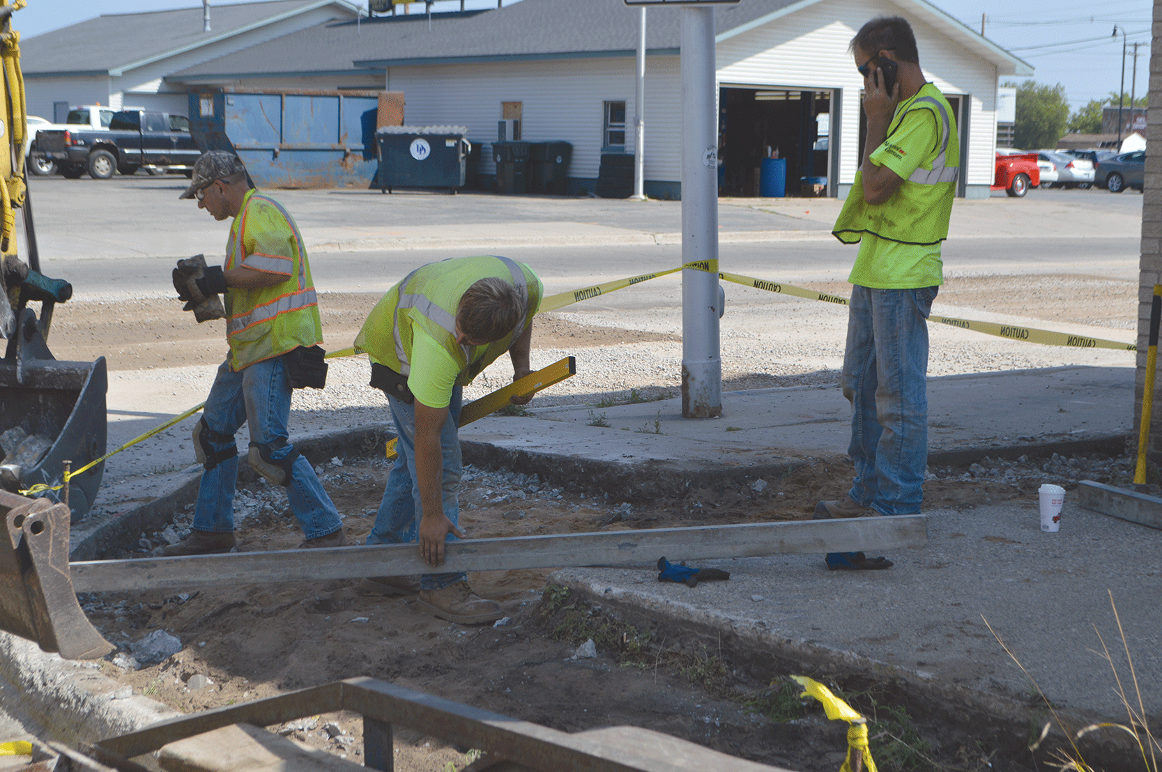 Road work underway in Escanaba News, Sports, Jobs Daily Press